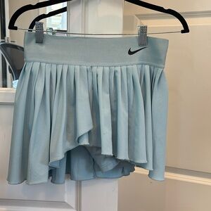 Nike Court Dri-Fit Advantage Women's Tennis Skirt RARE Light Blue Size S